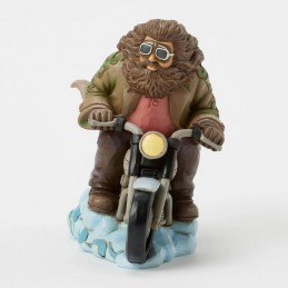ENESCO HARRY POTTER RUBEUS HAGRID ON BIKE STATUE FIGURE