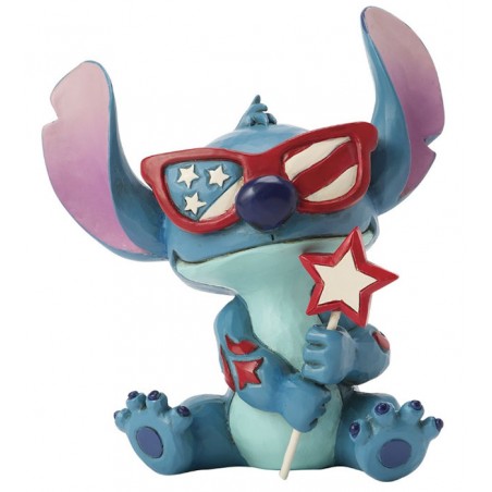 DISNEY STITCH PATRIOTIC STATUA FIGURE