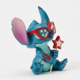 ENESCO DISNEY STITCH PATRIOTIC STATUE FIGURE