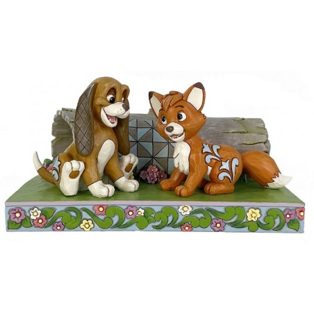 DISNEY THE FOX AND THE HOUND STATUE FIGURE