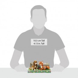 DISNEY RED E TOBY NEMICIAMICI STATUA FIGURE ENESCO