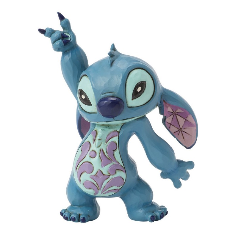 DISNEY STITCH DANCING STATUA FIGURE ENESCO