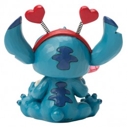 DISNEY STITCH SUCKER FOR LOVE STATUA FIGURE ENESCO