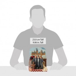 ENESCO HARRY POTTER TRIO CASTLE SCENE THE JOURNEY BEGINS STATUE FIGURE