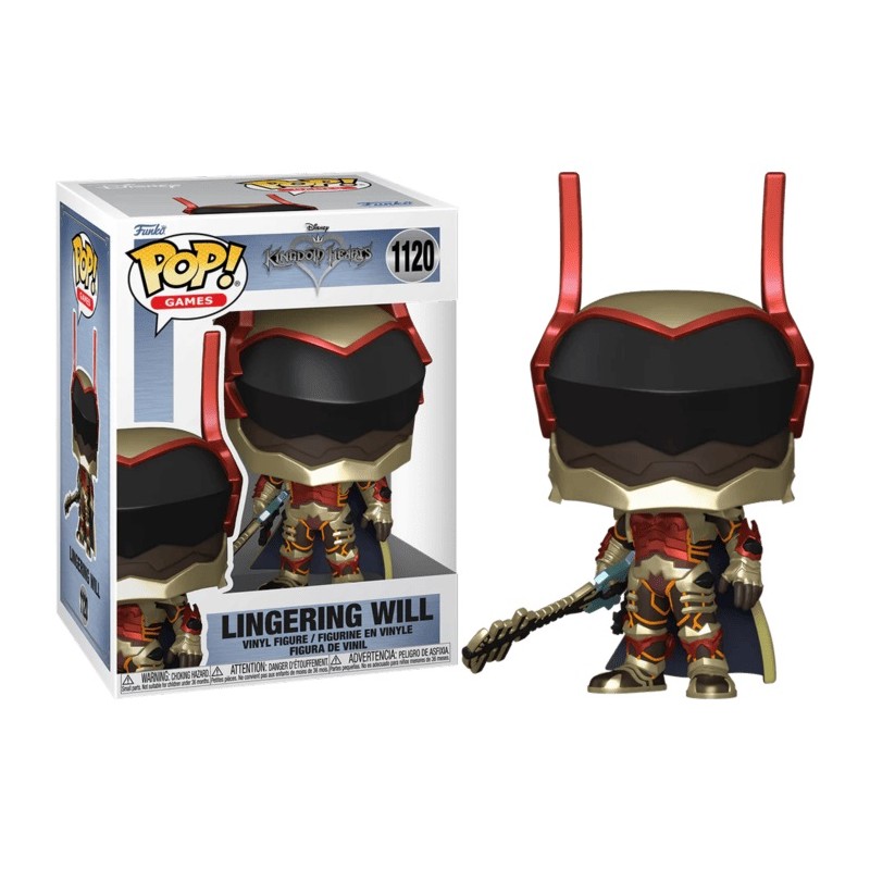 FUNKO POP! KINGDOM HEARTS - LINGERING WILL BOBBLE HEAD KNOCKER FIGURE FUNKO