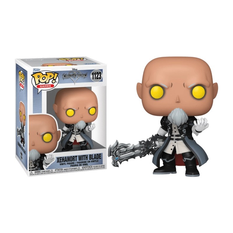 FUNKO FUNKO POP! KINGDOM HEARTS - XEHANORT WITH BLADE BOBBLE HEAD KNOCKER FIGURE