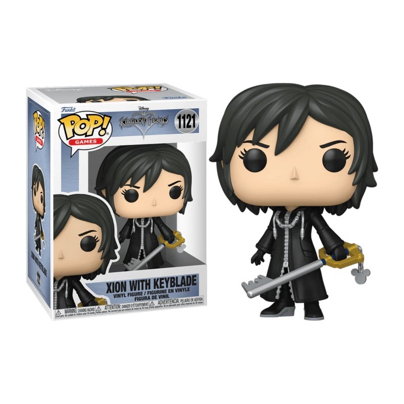 FUNKO POP! KINGDOM HEARTS - XION WITH KEYBLADE BOBBLE HEAD KNOCKER FIGURE FUNKO