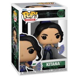 FUNKO POP! MORTAL KOMBAT II KITANA BOBBLE HEAD FIGURE FUNKO