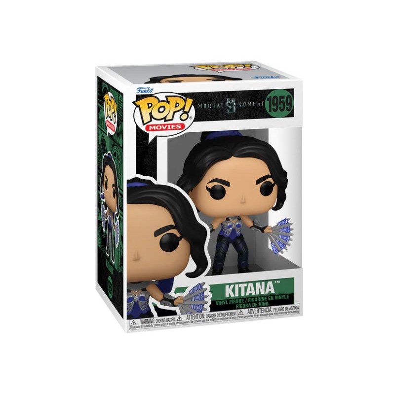 FUNKO FUNKO POP! MORTAL KOMBAT II KITANA BOBBLE HEAD FIGURE