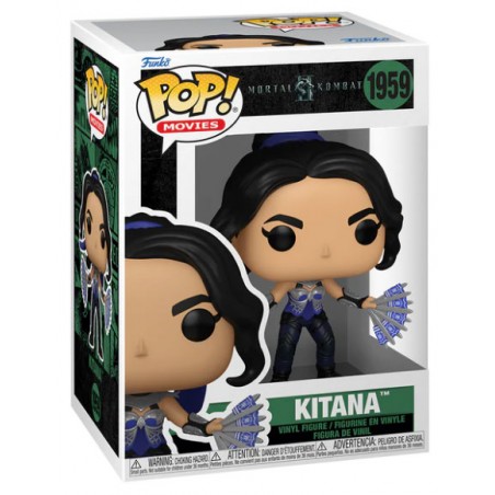 FUNKO POP! MORTAL KOMBAT II KITANA BOBBLE HEAD FIGURE