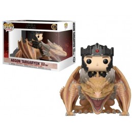 FUNKO FUNKO POP! HOUSE OF THE DRAGON AEGON TARGARYEN WITH SUNFYRE BOBBLE HEAD