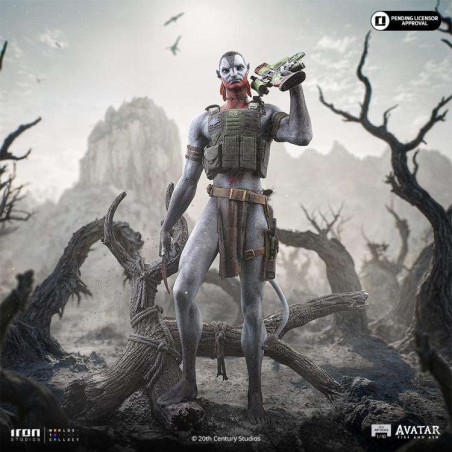 AVATAR 3 FIRE AND ASH MILES QUARITCH BDS ART SCALE 1/10 STATUE RESIN FIGURE