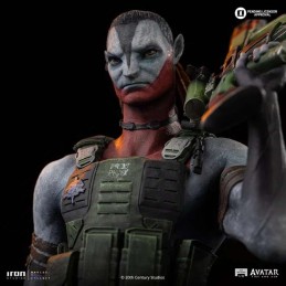 AVATAR 3 FIRE AND ASH MILES QUARITCH BDS ART SCALE 1/10 STATUA FIGURE IRON STUDIOS