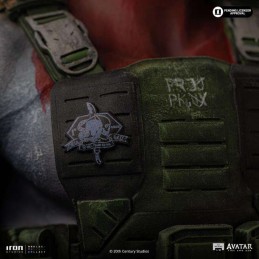 IRON STUDIOS AVATAR 3 FIRE AND ASH MILES QUARITCH BDS ART SCALE 1/10 STATUE RESIN FIGURE