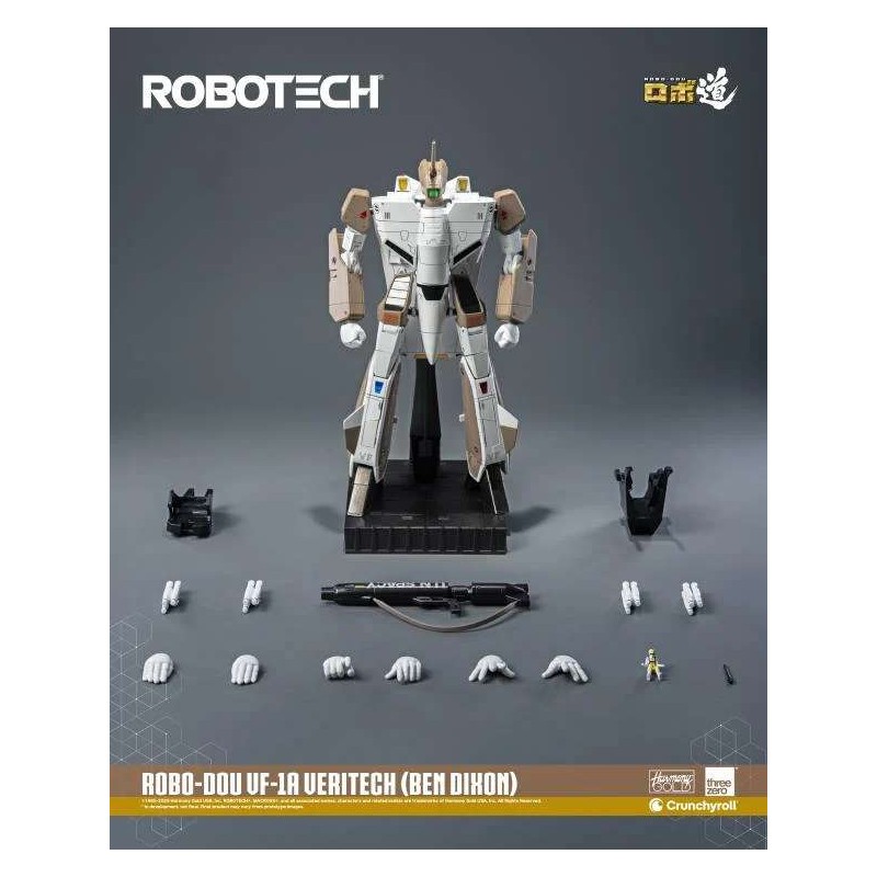 ROBOTECH ROBO-DOU VF-1A VERITECH BEN DIXON ACTION FIGURE THREEZERO