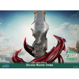 FIRST4FIGURES THE LEGEND OF ZELDA TEARS OF THE KINGDOM DECAYED MASTER SWORD LIFE SIZE STATUE
