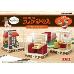 RE-MENT KOMEDA'S COFFEE TERRARIUM COLLECTION DISPLAY 6-PACK BOX MINI FIGURES