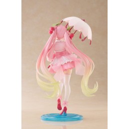 HATSUNE MIKU AMP SAKURA MIKU SAKURA DRESS NEWLEY WRITTEN FIGURE STATUA TAITO