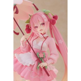 TAITO HATSUNE MIKU AMP SAKURA MIKU SAKURA DRESS NEWLEY WRITTEN FIGURE STATUE