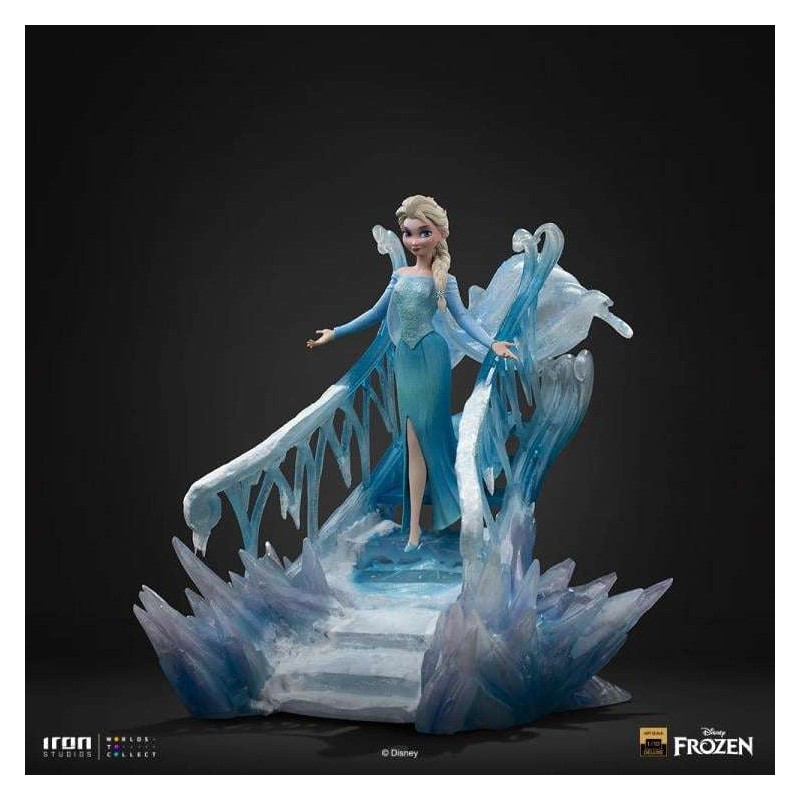 DISNEY FROZEN ELSA ART SCALE 1/10 STATUA FIGURE IRON STUDIOS