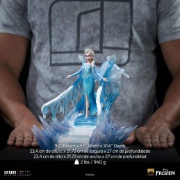 DISNEY FROZEN ELSA ART SCALE 1/10 STATUA FIGURE IRON STUDIOS