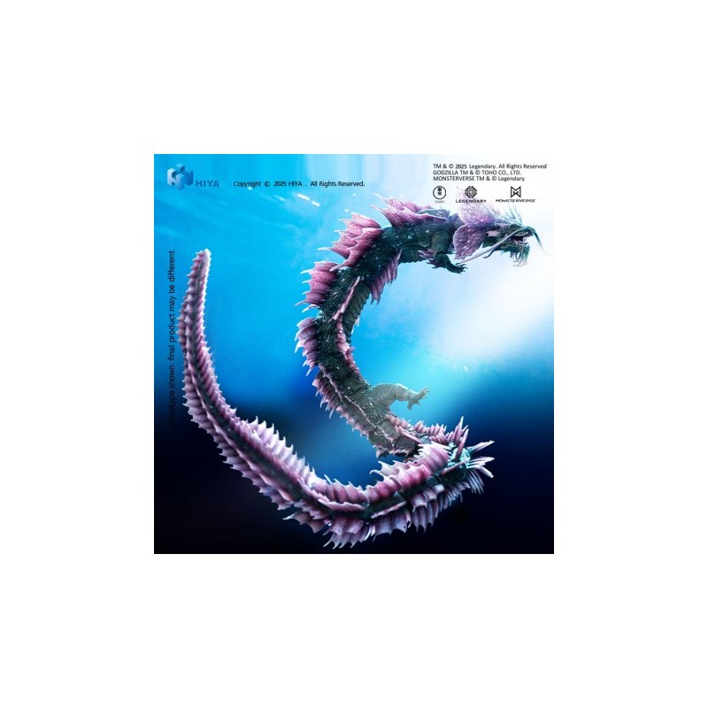HIYA TOYS GODZILLA X KONG THE NEW EMPIRE TIAMAT EXQUISITE BASIC ACTION FIGURE