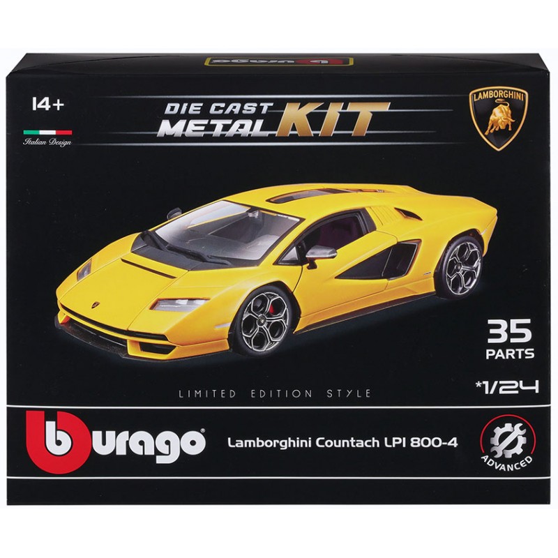 BBURAGO LAMBORGHINI COUNTACH DIE CAST METAL 1/24 MODEL KIT MODEL REPLICA