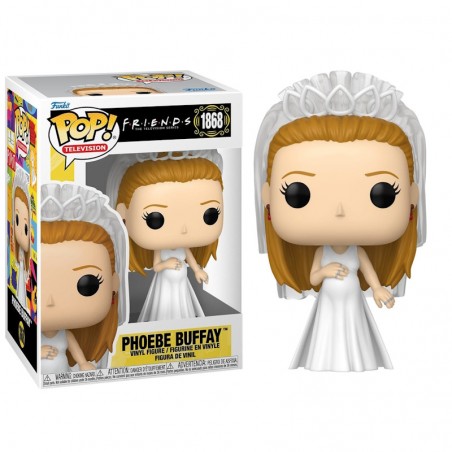 FUNKO POP! FRIENDS PHOEBE BUFFAY 1868 BOBBLE HEAD KNOCKER FIGURE