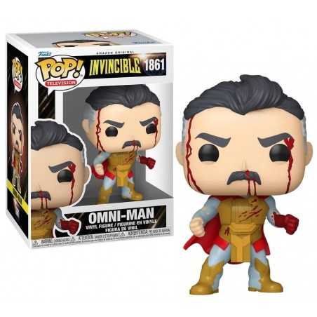 FUNKO POP! INVINCIBLE OMNI-MAN 1861 BOBBLE HEAD FIGURE