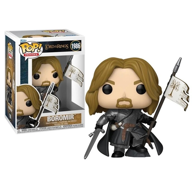 FUNKO POP! THE LORD OF THE RINGS 1986 BOROMIR BOBBLE HEAD KNOCKER FUNKO