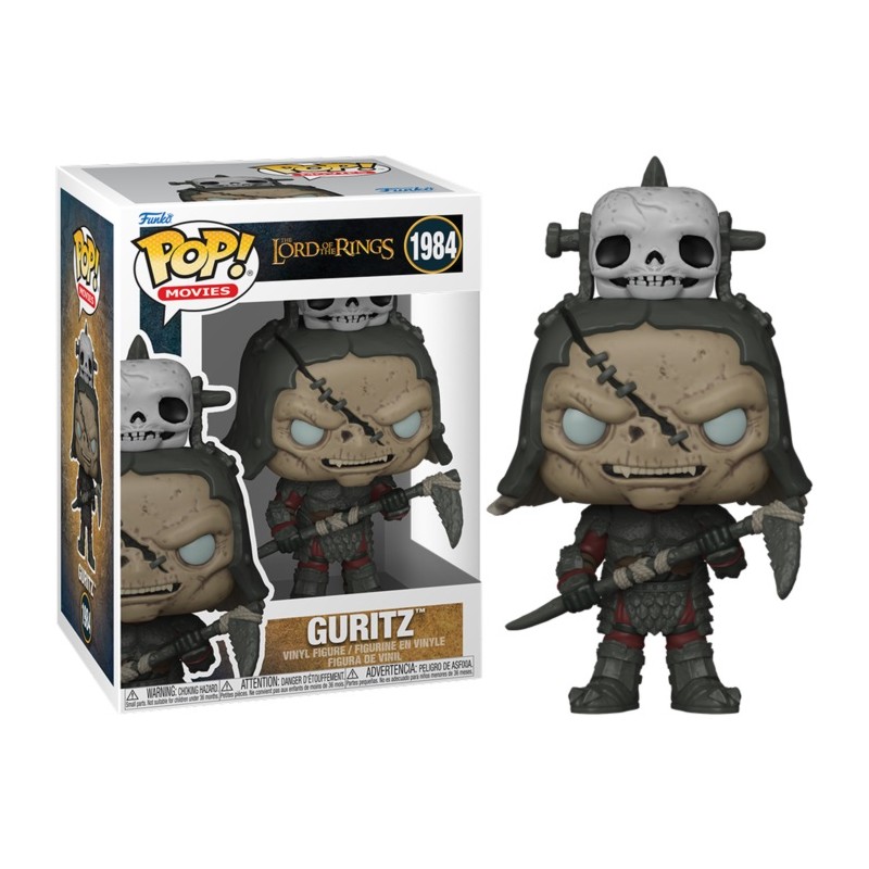 FUNKO POP! THE LORD OF THE RINGS 1984 GURITZ BOBBLE HEAD KNOCKER FUNKO