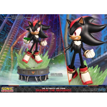 SONIC THE HEDGEHOG THE ULTIMATE LIFE FORM SHADOW THE HEDGEHOG STATUA RESIN FIGURE