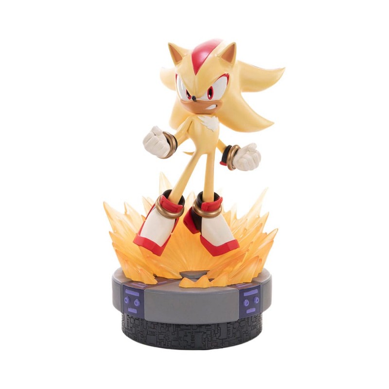 FIRST4FIGURES SONIC THE HEDGEHOG THE ULTIMATE LIFE FORM SUPER SHADOW STATUE RESIN FIGURE