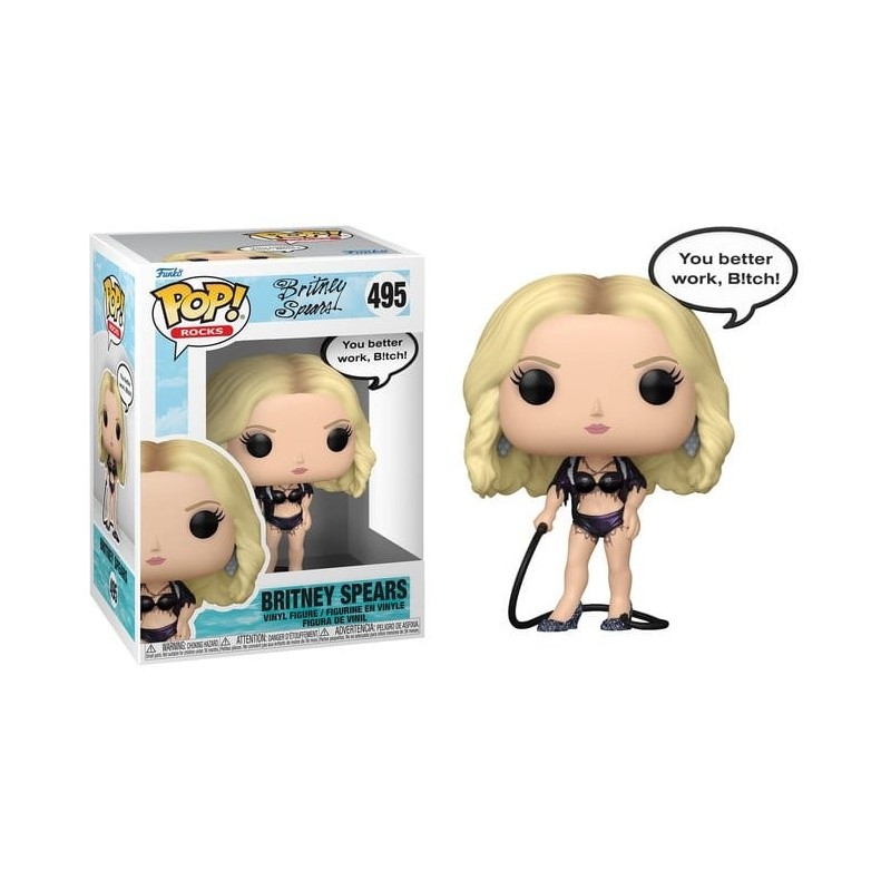 FUNKO POP! BRITNEY SPEARS YOU BETTER WORK BOBBLE HEAD FIGURE FUNKO