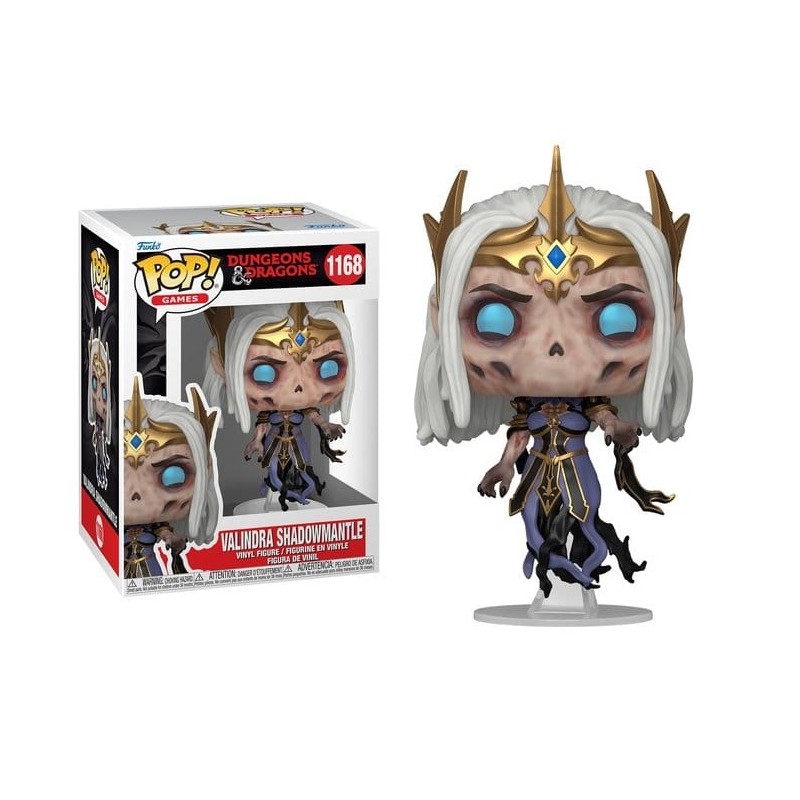 FUNKO POP! DUNGEONS AND DRAGONS VALINDRA SHADOWMANTLE BOBBLE HEAD FIGURE FUNKO