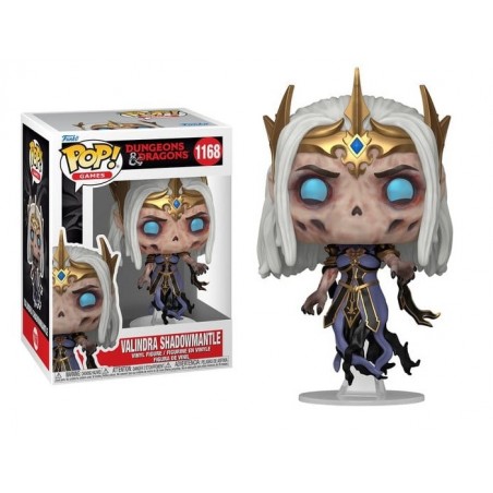 FUNKO POP! DUNGEONS AND DRAGONS VALINDRA SHADOWMANTLE BOBBLE HEAD FIGURE