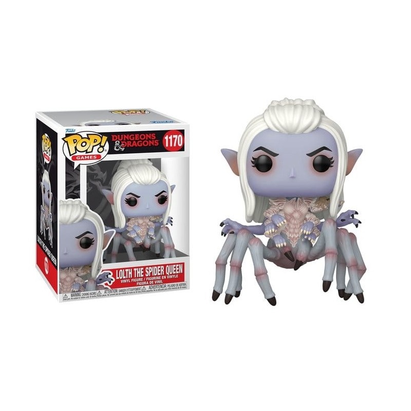 FUNKO POP! DUNGEONS AND DRAGONS LOLTH THE SPIDER QUEEN BOBBLE HEAD FIGURE FUNKO