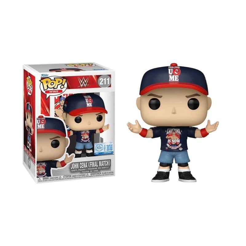 FUNKO FUNKO POP! WWE JOHN CENA FINAL MATCH BOBBLE HEAD PVC FIGURE
