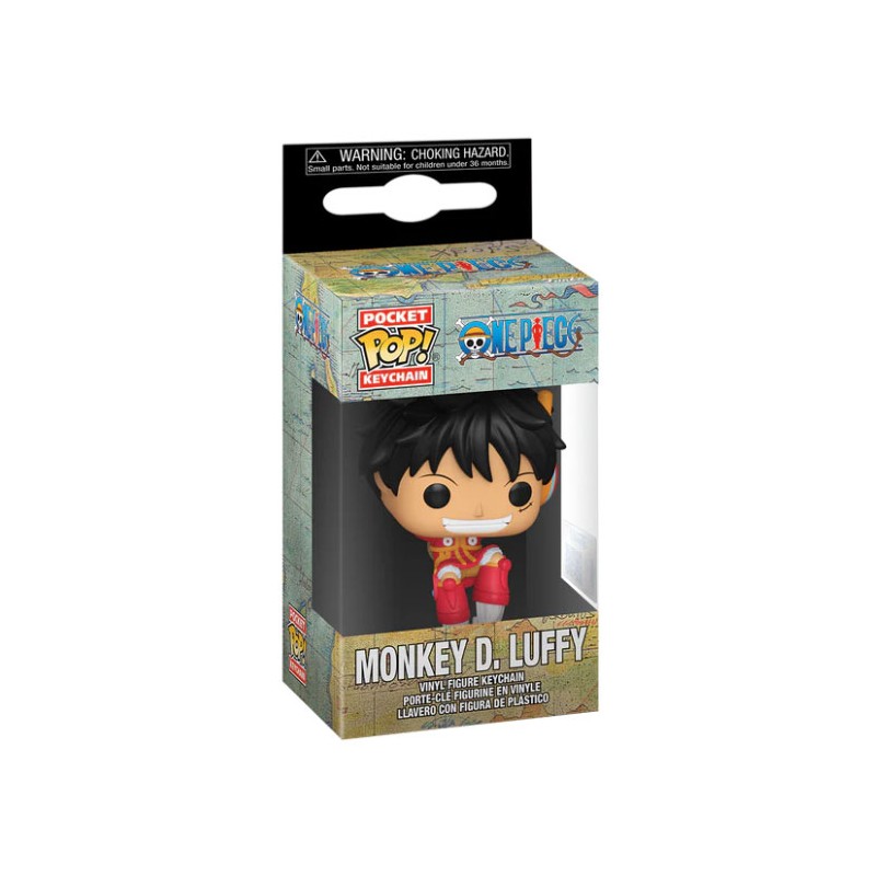 FUNKO ONE PIECE MONKEY LUFFY POCKET POP! KEYCHAIN