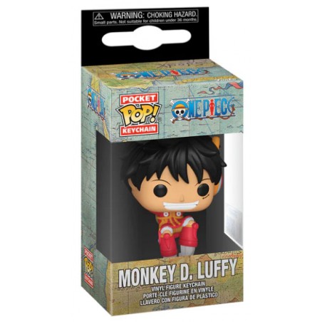 ONE PIECE MONKEY LUFFY POCKET POP! KEYCHAIN
