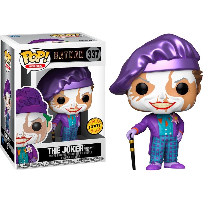 FUNKO POP! BATMAN 1989 THE JOKER FIGURE JACK NICHOLSON LIMITED EDITION CHASE FUNKO