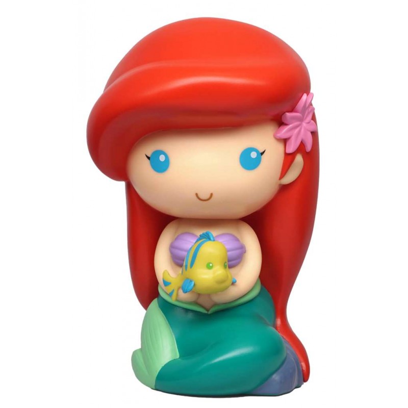 DISNEY PRINCESS ARIEL FIGURAL BANK SALVADANAIO MONOGRAM
