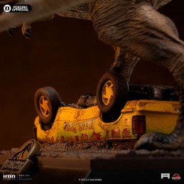 IRON STUDIOS JURASSIC PARK ICONS T-REX ATTACK STATUE