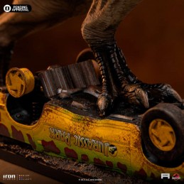 IRON STUDIOS JURASSIC PARK ICONS T-REX ATTACK STATUE