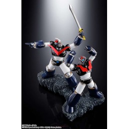 BANDAI DOUBLE MAZINGER Z & GREAT MAZINGER TOUCHE METALLIQUE FIGUARTS ZERO SERIES FIGURE STATUE