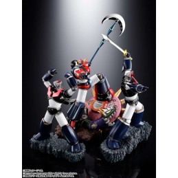 DOUBLE MAZINGER Z & GREAT MAZINGER TOUCHE METALLIQUE FIGUARTS ZERO FIGURE STATUA BANDAI
