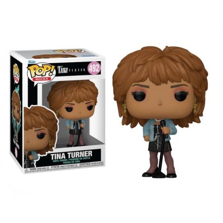 FUNKO POP! ROCKS TINA TURNER BOBBLE HEAD FIGURE