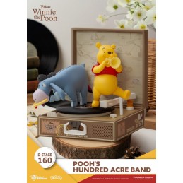 BEAST KINGDOM WINNIE THE POOH D-STAGE 160 POOH'S HUNDRED ACRE BAND STATUE FIGURE DIORAMA