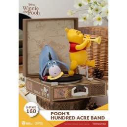 BEAST KINGDOM WINNIE THE POOH D-STAGE 160 POOH'S HUNDRED ACRE BAND STATUE FIGURE DIORAMA