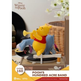 WINNIE THE POOH D-STAGE 160 POOH'S HUNDRED ACRE BAND STATUA FIGURE DIORAMA BEAST KINGDOM